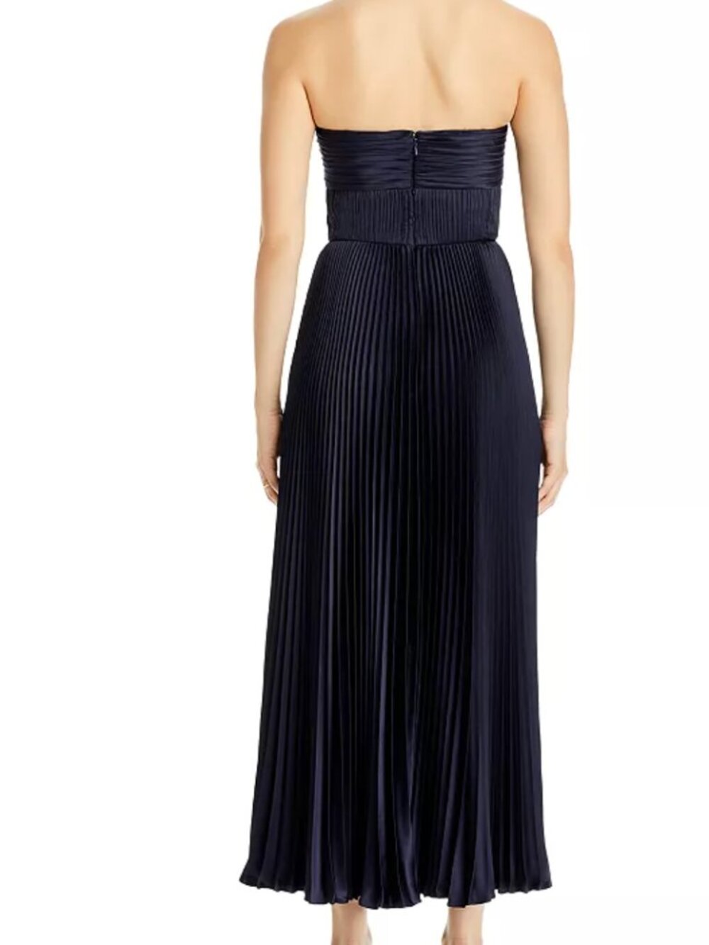 AMUR Belle Dress Navy Size 6 - Picture 2 of 5